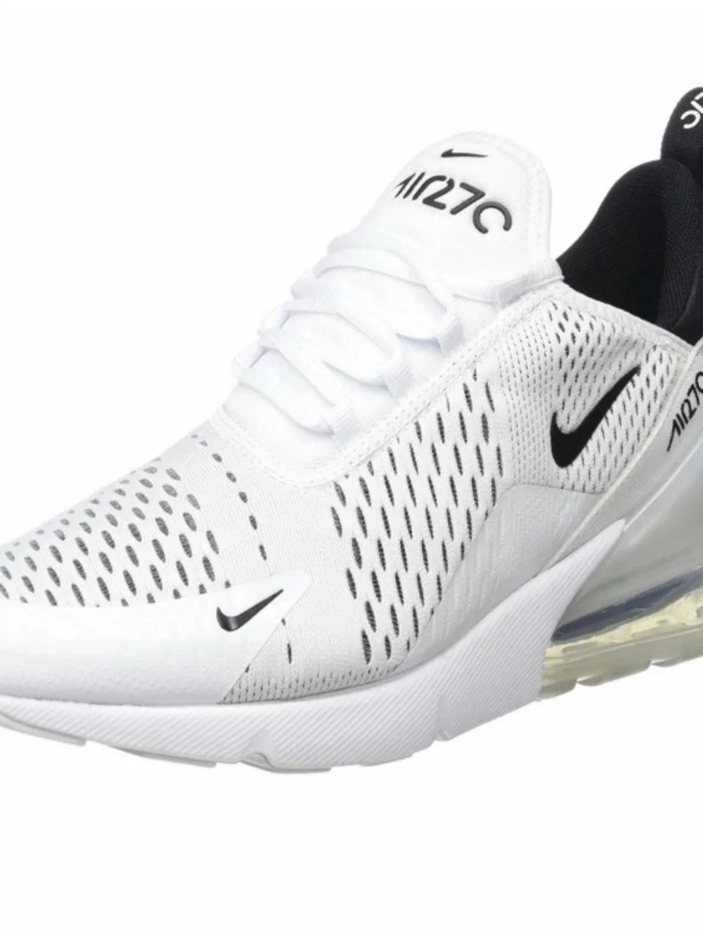 Nike Air Max 270 White Black - Women's Size 8 - AH6789-100 BRAND NEW in box - Picture 9 of 12